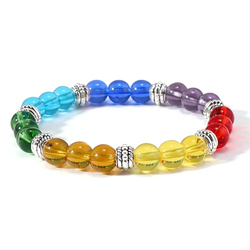 Gocelyn 476Pcs Natural Gemstone Smooth Round Crystal Glass Beads for Jewelry Making(Brown), Glass Spacer Loose Beads for Crafts Bracelets Necklaces Charms Pendants Presents 4/6/8/10/12mm - color: Round Glass Beads: Brown