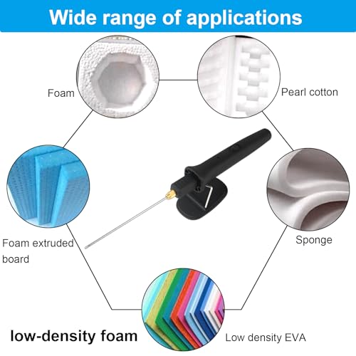 8 In 1 Foam Cutter Electric Cutting Machine Pen Tools Kit 100-240V /18W Hot Wire Foam Cutter Kit Styrofoam Cutting Pen For Polyethylene Eva Foam Carving Crafts