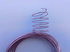 15 Gauge Anodized Aluminum Wire 49 Feet for Jewelry Making Craft DIY（1.5mm,Purple,41522） - color: Purple, size: 15 Gauge