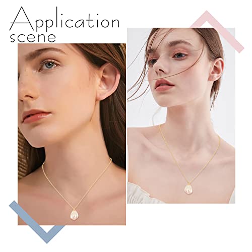 Beebeecraft 1 Box 300Pcs Snap Bail Hook 18K Gold Plated Brass Pinch Clip Clasp Bail 3.5x5.5mm Teardrop Necklace Clasps Pendant Charm for Necklace Jewelry Making - color: Golden#5