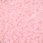 4mm Frosted Glass Seed Beads for Jewelry Making, 1000pcs Tiny Glass Bead Matte Pony Loose Spacer Beads for Beading, Friendship Bracelet, Pendants, Necklaces, DIY Crafting, Light Pink - color: Light Pink