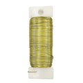 22 Gauge Golden Metal Floral Wire,38 Yards/35 Meters,for Christmas Wreaths,Tree Decoration,Flower Arrangement,Craft Wire,Flower Wire,Garden Wires,Flowers Bouquet Accessories,Jewelry Wires DIY - size: 22Gauge-Golden-1P/38Yards