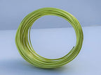 15 Gauge Anodized Aluminum Wire 49 Feet for Jewelry Making Craft DIY（1.5mm,Neon Green,41507） - color: Neon Green, size: 15 Gauge