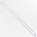 10 Pieces - 17.5inch 16K Rose Gold Plated Finished Cable Chain Necklace Bulk Discount Jewelry Supply - 10PCHN (Rose Gold) - color: Rose Gold