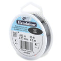 Beadalon 49 Strand Stainless Steel Bead Stringing Wire, .013 in / 0.33 mm, Black, 30 ft / 9.2 m - color: Black, style: .013 in / 0.33 mm, 30 ft / 9.2 m