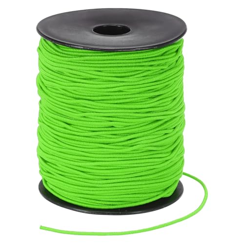PATIKIL Stretchy String for Bracelets 109 Yards / 100m, 1.5mm Elastic Cord for Jewelry Making, Necklaces, Beading and Crafts DIY, Light Green - color: Light Green