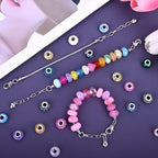 16 Pcs Snake Chain Charm Bracelet Adjustable Bangle Bracelets with Heart Lobster Clasp Extender Adjustable DIY Bracelet Chain for Women DIY Jewelry Making Supplies 7.87"(Silver) - color: silver