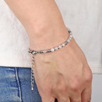 LPBeads Beaded Bracelets for Women Energy Gemstone Charm Jewelry Adjustable Bracelet Gifts for Mom, Daughter, Wife, Friends, Bestie - color: Moonstone