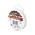Beadalon Wildfire Ultra - Beading Thread, Beading Supplies for Crafters, Jewelry Makers, Beaders. Braided Fishing Line - size: 0.004 in / 125 yd, style: Frost