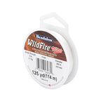 Beadalon Wildfire Ultra - Beading Thread, Beading Supplies for Crafters, Jewelry Makers, Beaders. Braided Fishing Line - size: 0.004 in / 125 yd, style: Frost