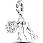 925 sterling silver bracelet necklace pendant, women's jewelry gift, dream catcher net bead pendant, suitable for original bracelets, parties, birthday jewelry gifts - color: KJC519