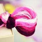 Natural 100% Mulberry Handmade Embroidery Silk Thread Silk Floss (25) - color: 25