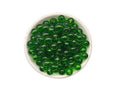 Glass Beads 6mm 140pcs Round Smooth Loose Beads for Bracelet Necklace Jewelry Making Craft DIY（6mm, 50602 Green） - color: Green, size: 6mm