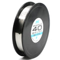 NK Jewelry Making Wire Stainless Steel 316L Soft Annealed AWG 22 24 26 27 28 29 30 32 34 36 38 40 Gauge (SS316L 40Ga 1000Feet, 1) - size: SS316L 40Ga 1000Feet