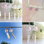 FASHEWELRY 10pcs Handmade Glass Trumpet Flower Beads Colorful Crystal Floral Beads Crystal Trumpet Flower Spacer Bead Bulk for Jewelry Bracelets Earring Craft Making (Pink) - color: Pink