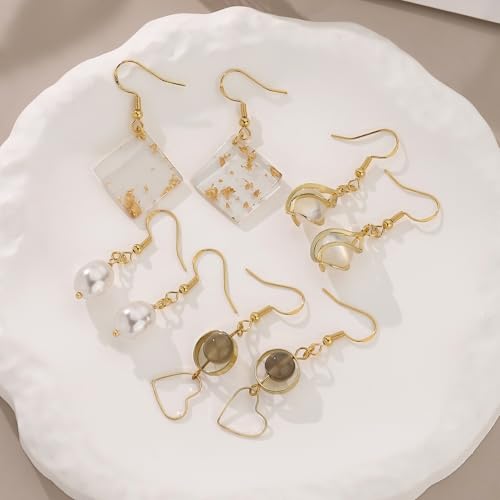 600PCS Earring Making Kits 18K Gold Earring Hooks Hypoallergenic Ear Wires Fish Hook for DIY Jewelry Making Bulk Pack - color: 18k Gold
