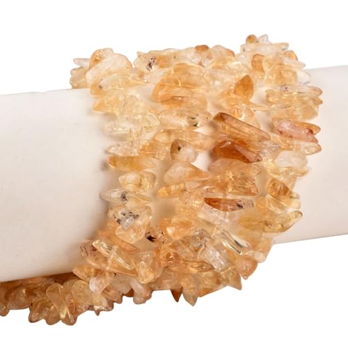 15.5 Inch 10-15mm Natural Citrine Gemstone Free Form Semi Precious Irregular Strand Drilled Stone Spacer Beads for Jewelry Making - color: Citrine 10-15mm