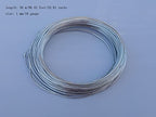18 Gauge Anodized Aluminum Wire 98 Feet for Jewelry Making Craft DIY（1mm,Silver,41001） - color: Silver, size: 18 Gauge