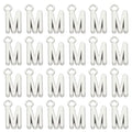 PATIKIL Letter Charm, 50pcs Alphabet Initial Pendant Charm Bulk DIY for Jewelry Making Bracelets Earrings Necklace - style: M