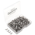 304 Stainless Steel End Caps 4x8mm 400pcs Knot Covers for Jewelry DIY Making and Repairing - color: End Caps, size: 4x8mm