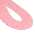 ICAI 2x4mm Natural Rondelle Beads – Loose Gemstone Spacers for DIY Jewelry Making (Rose Quartz) - color: Natural Rose Quartz, size: 2x4