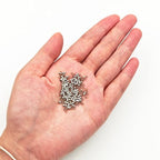 INSPIRELLE 6 Rolls Multi Sizes Stainless Steel Wire for Beginner Practice Nylon Coated 7-Strand Beading String Wire with 200PCS Crimp Stoppers
