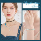 1 Box 120 Sets Toggle Jewelry Clasp Sets Bracelet Toggle Clasp Silver Alloy Closures OT Round Buckle End t Bar Clasp Connectors with Jump Rings Set for DIY Jewelry Making Accessories Craft - style: Style 2
