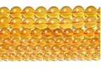 180pcs Adabele Natural Citrine Yellow Crystal Healing Gemstone 4mm (0.16 Inch) Small Round Loose Beads Gem Stone Spacer for DIY Craft Jewelry Making GH2-4 - color: Citrine/Yellow Crystal, size: 4mm (180pcs/2 strands)