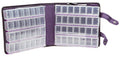 Craft Mates Bead Organizer, Locking Compartments, Clear Plastic Storage Containers for Buttons, Pins, Jewelry, Diamond Art and Craft Supplies, Large Portable Organizer for Crafters and Teachers - style: 56 Compartment Case