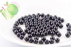 Natural Stone Beads 100pcs 8mm Black Obsidian Round Genuine Real Stone Beading Loose Gemstone Hole Size 1mm DIY Charm Smooth Beads for Bracelet Necklae Earrings Jewelry Making (Black Obsidian, 68mm) - color: Black Obsidian, size: 8mm