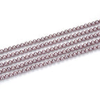 60pcs Adabele AAA Grade 6mm Natural Shell Pearl Loose Round Beads Freshwater Mother of Pearl Nacre 15 inch (Lavender Amethyst) for DIY Craft Jewelry Making SP6-11 - color: Lavender Amethyst, size: 6mm (60pcs/1 Strand)