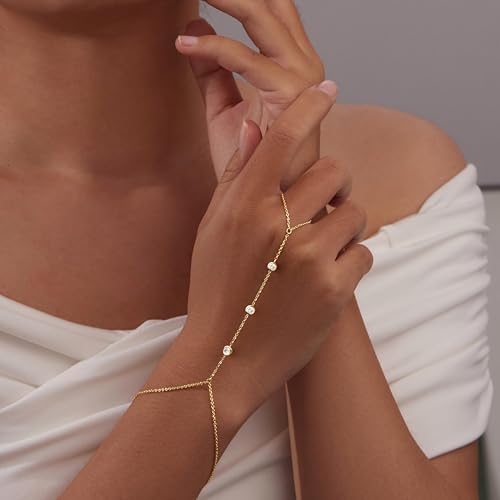 Gold Bracelets Set for Women Stack, Chunky Thick Bracelets Stack for Women Trendy, Simple Dainty Thin Gold Plated Cuff Stackable Bracelets With Beaded Cuban Paperclip Snake Rope Bangle Hand Chain Jewelry - style: Style 15-gold