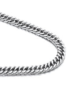 Bandmax Cuban Link Necklace for Men, Stainless Steel Chain, 5/7/10/13.5mm - color: c. 10mm Stainless, size: 20 inch