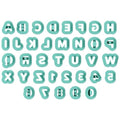 ACRNIGHEET 26pcs Alphabet Shape and 10pcs 0-9 Number Clay Cutters, Polymer Clay Cutting Tools for Earrings Jewelry Making, Clay Jewelry Making Kit, Letter Cutters - style: Letters and numbers theme (36 pcs)