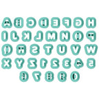 ACRNIGHEET 26pcs Alphabet Shape and 10pcs 0-9 Number Clay Cutters, Polymer Clay Cutting Tools for Earrings Jewelry Making, Clay Jewelry Making Kit, Letter Cutters - style: Letters and numbers theme (36 pcs)