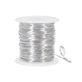 Tenn Well 20 Gauge Jewelry Wire, 328 Feet 0.8mm Bendable Aluminum Craft Wire for Jewelry Making, Beading, Sculpting and Bonsai Training - color: Silver, size: 20 Gauge