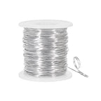 Tenn Well 20 Gauge Jewelry Wire, 328 Feet 0.8mm Bendable Aluminum Craft Wire for Jewelry Making, Beading, Sculpting and Bonsai Training - color: Silver, size: 20 Gauge