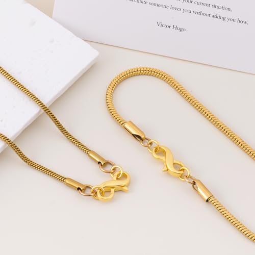 Pndeyo S925 Double Opening Lobster Claw Clasp, Hypoallergenic Enhancer Shortener with 2 Rings, Spring Rings Clasp Connector Carabiner for Bracelet Necklace Jewelry Making- Gold - color: Gold-1pc-0.59"×0.31"-with rings