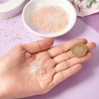Beadthoven 1998pcs 2mm Luminous Bubble Beads - 9 Colors, No Hole, Glow in The Dark Droplet Balls for Resin Crafts, DIY 3D Nail Arts, Shaker - size: 2mm