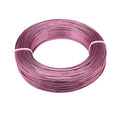 12 Gauge Aluminum Wire - 100 Feet AnselLimited Edward Bendable Anodized Metal Wire for Sculpting, Jewelry, Armature, Wrapping & Craft - size: 2mm, style: Pink