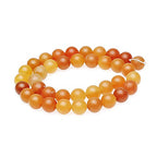 MJDCB Natural Round Matte Frosted Red Aventurine Loose Beads are Used in Jewelry Design to Make Bracelets and Necklaces (4mm) - color: Matte Red Aventurine, size: 4mm