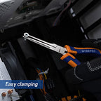 6 Inch Mini Needle Nose Pliers, Mini Chain Nose，Long Reach Pliers, for Jewelry/Craft Making, Repairing - style: 6 Inch Needle Nose Pliers