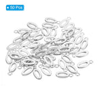 PATIKIL Letter Charm, 50pcs Alphabet Initial Pendant Charm Bulk DIY for Jewelry Making Bracelets Earrings Necklace - style: O