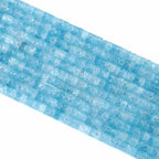2x4MM 150PCS Aquamarine Jade Tube Cylinder Rondelle Abacus Disk Spacer Loose Beads for Jewelry Making - color: Aquamarine Jade, size: 2x4mm cylindrical