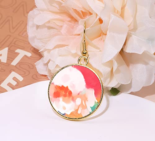 Shapenty 3 Colors Metal Open Bezel Hollow Mold Pendants Blank Round Frame Hollow Charms for Resin Craft Projects Keychain Earrings Necklace Jewelry Making, 30PCS