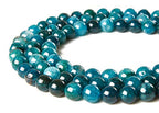 100pcs 6mm Apatite Beads Natural Gemstone Beads Round Loose Beads for Jewelry Making - color: Apatite, size: 6mm