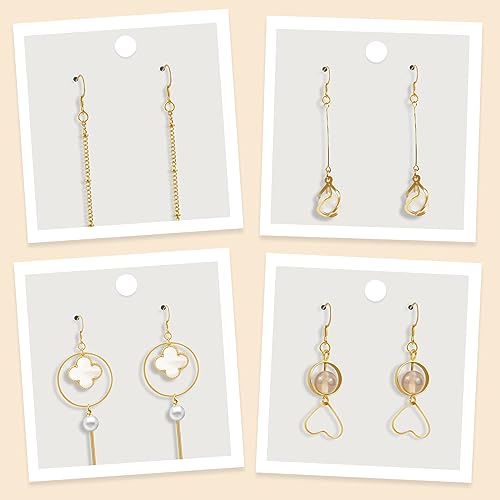 200 PCS 14K Gold Tone and Silver Earring Hooks 925 Sterling Silver Plated Hypoallergenic Ear Wires Fish Hooks with 100 PCS Clear Silicone Earring Backs and 100PCS Jump Rings for DIY Jewelry Making - color: 14K Gold and Silver