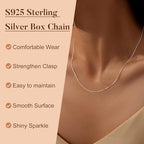 IEFWELL 14K-Real-Gold-Plated S925 Sterling Silver Chain Necklace for Women, 1.2/0.8mm Satellite Bead Cable Box Chains Set Hypoallergenic Sturdy Women's Chain Necklace, 16/18/20/22 Inch Jewelry Gifts - color: Cable Chain, size: 18 Inch (Women's Average Len