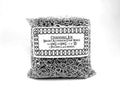 1 Pound Bright Aluminum Chainmail Jump Rings 18G 1/4" ID (6400+ Rings!) - size: 18SWG 1/4" ID