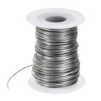 M METERXITY 17 Gauge Stainless Steel Craft Wire, 1.2mm 131 ft Bendable Floral Snare Wire for Jewelry Making/Sculpting/Armature Crafting/Floral Bonsai/DIY Crafts - size: 17 Gauge X 131 Ft